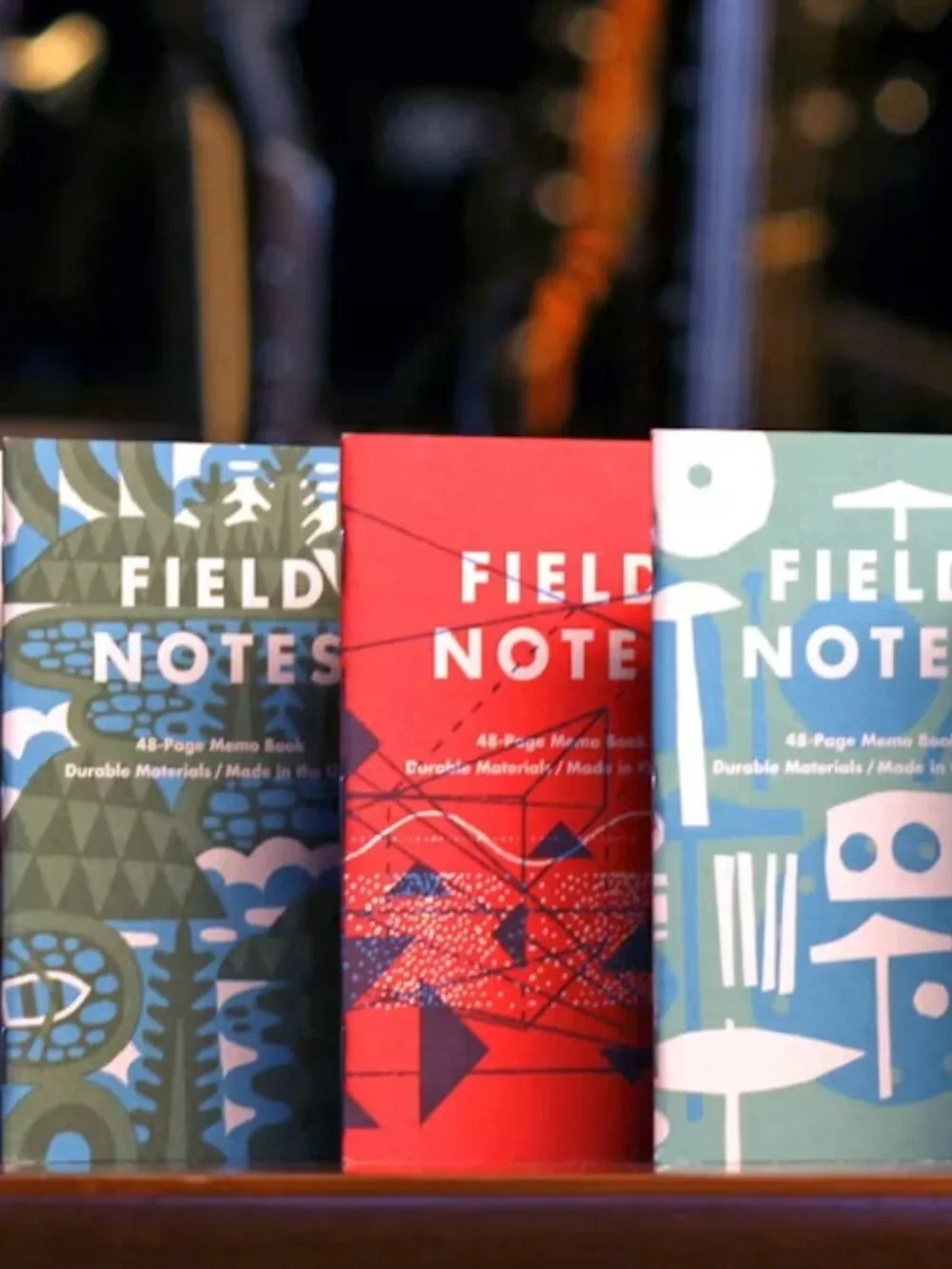 NIB!! LIMITED EDITION OUT OF PRINT Box Set of 6 Memo Books Wilco Field Notes